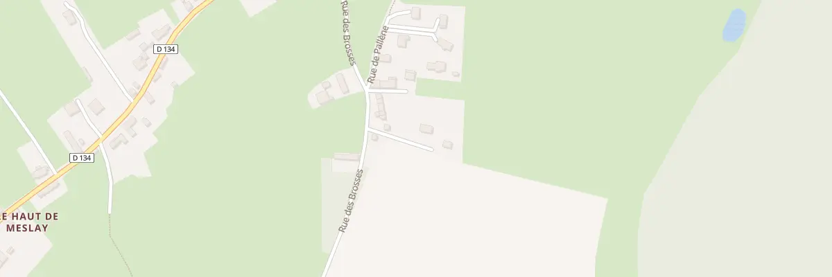 Plan du 11 Rue du Four à Meslay
