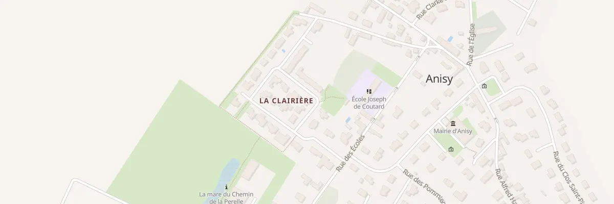 Plan du 5 Rue du Noyer à Anisy