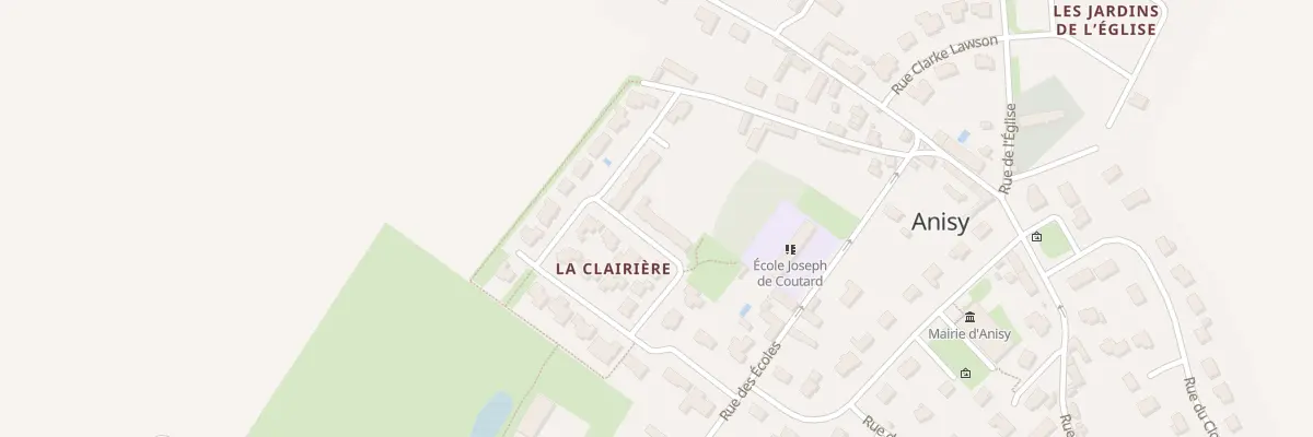 Plan du 12 Rue du Noyer à Anisy
