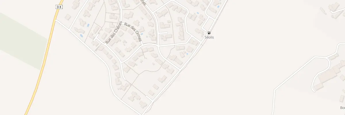 Plan du 6 Rue des Frênes à Saint-Gelais