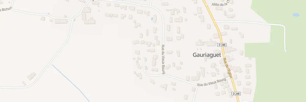 Plan du 48 Rue du Vieux Bourg à Gauriaguet