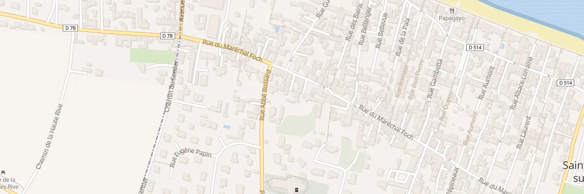 Plan du 87 Rue du Maréchal Foch à Saint-Aubin-sur-Mer