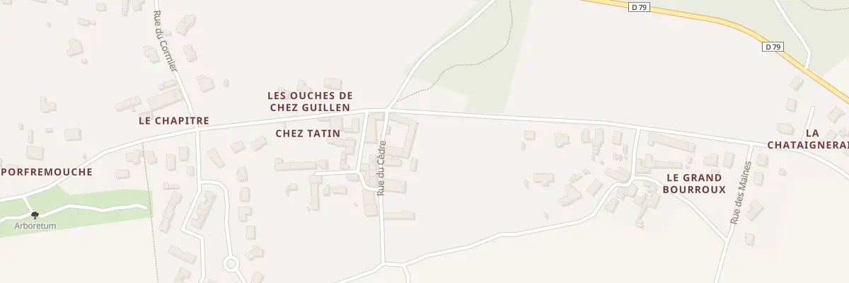 Plan du 3 Rue du Cèdre à Louzac-Saint-André