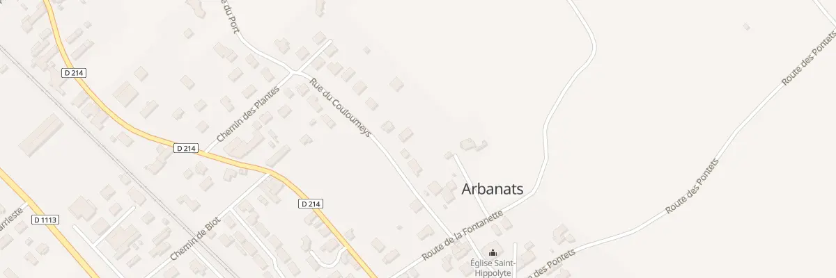 Plan du 193 Couloumeys à Arbanats
