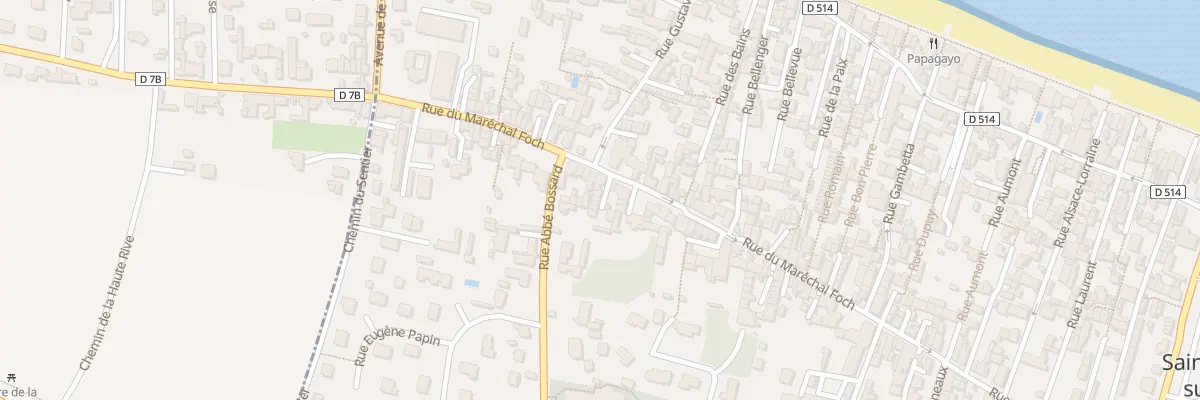 Plan du 89 Rue du Maréchal Foch à Saint-Aubin-sur-Mer