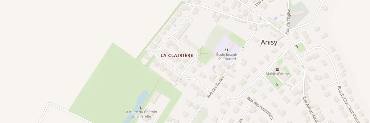 Plan du 3 Rue du Noyer à Anisy