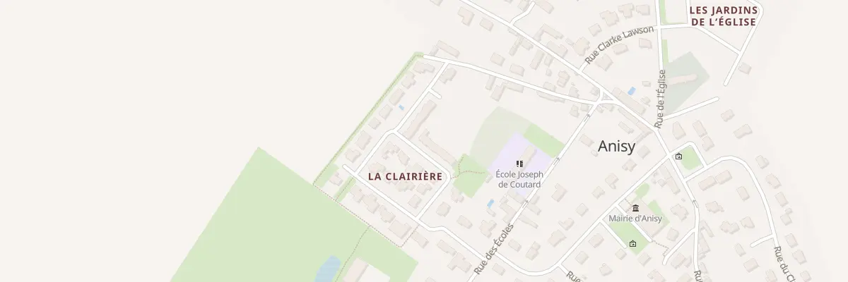 Plan du 14 Rue du Noyer à Anisy