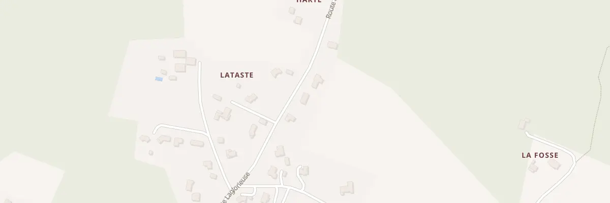 Plan du 460 Rte de Laglorieuse à Artassenx