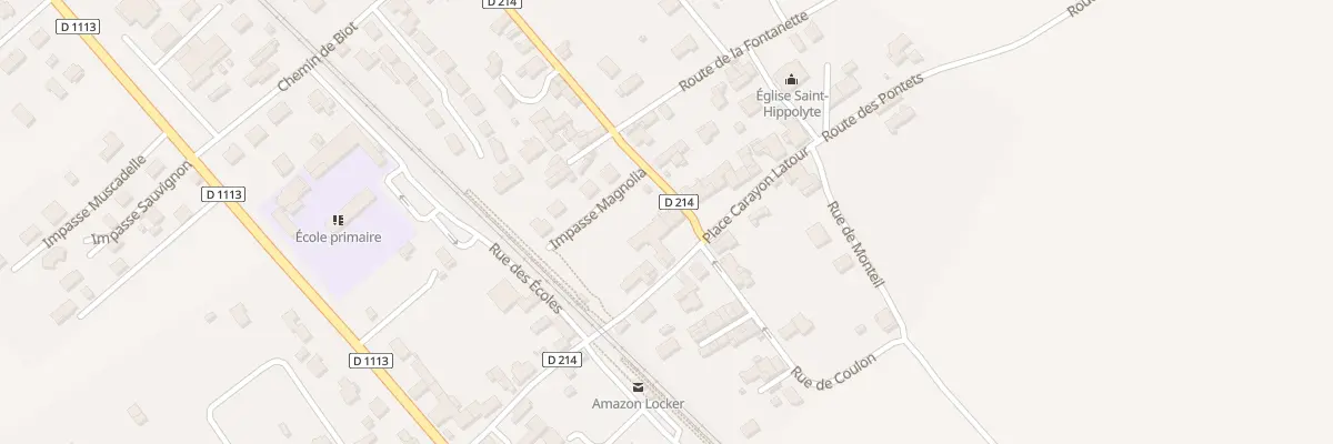 Plan du 3 Av Saint Hippolyte à Arbanats