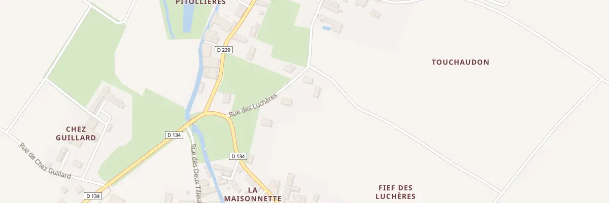 Plan du 2 Che de Bel Air à Aujac