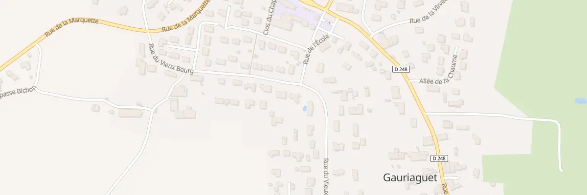 Plan du 4 Rue du Vieux Bourg à Gauriaguet