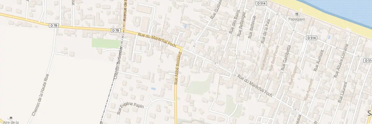 Plan du 95 Rue du Maréchal Foch à Saint-Aubin-sur-Mer