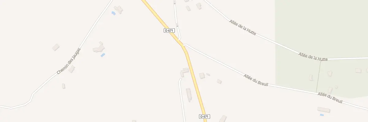 Plan du 283 Montarouch à Sallebœuf