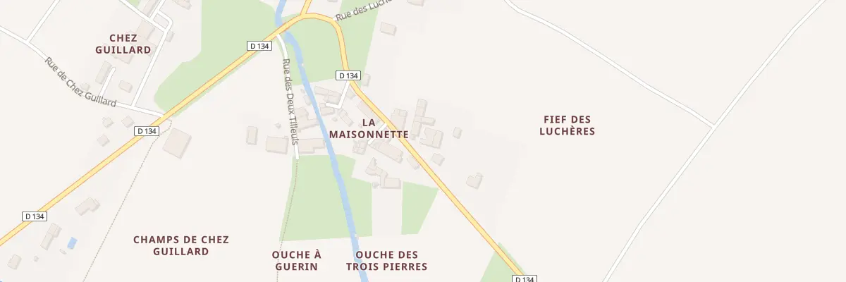 Plan du 23 Rte de Matha à Aujac