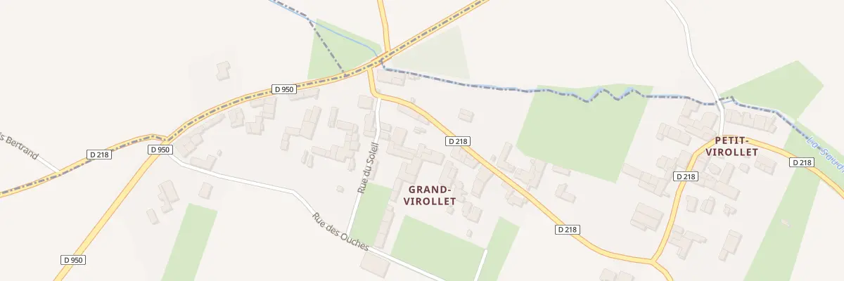 Plan du 23 Rue de Virollet à Paillé