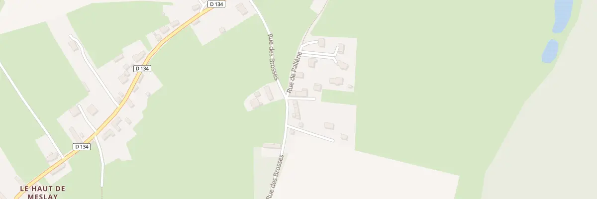 Plan du 3 Rue du Four à Meslay
