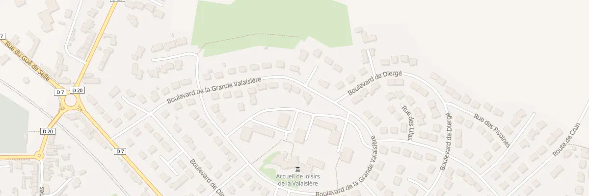 Plan du 31 Bd de la Gde Valaisiere à Évron