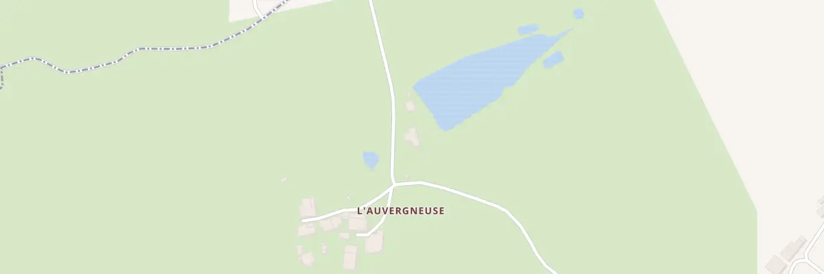 Plan du 5183 L’Auvergneuse à Fénery