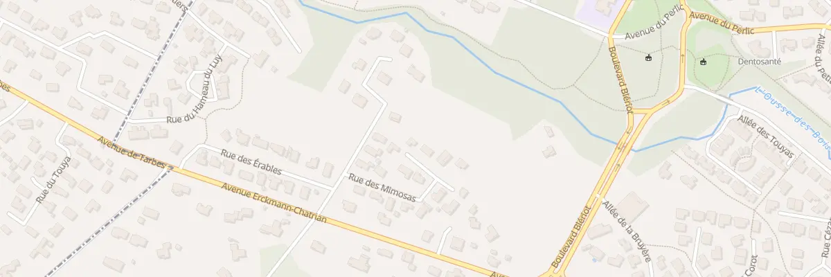 Plan du 22 Rue Des Mimosas à Lons