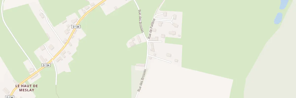 Plan du 5 Rue du Four à Meslay