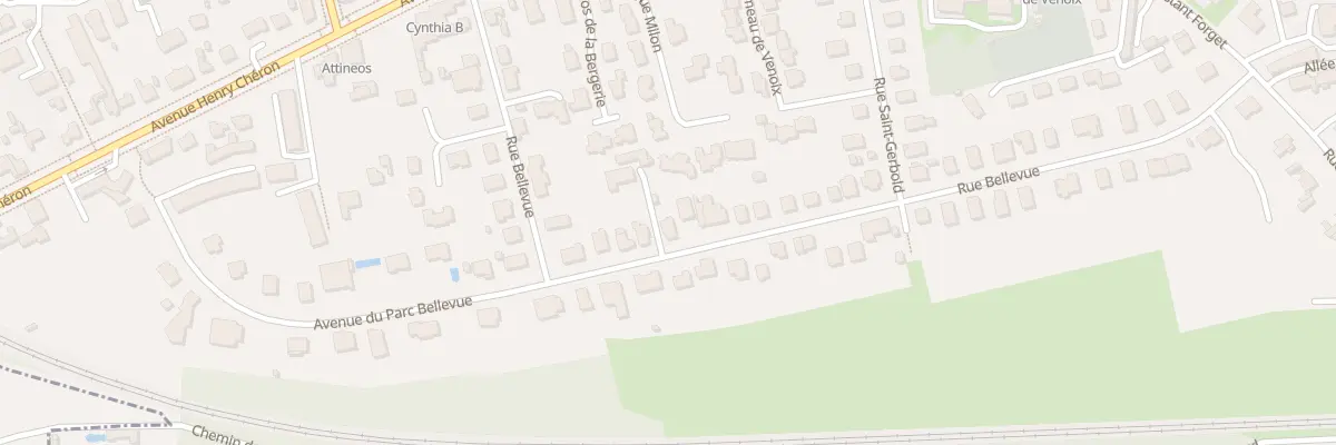 Plan du 48 Rue Bellevue à Caen