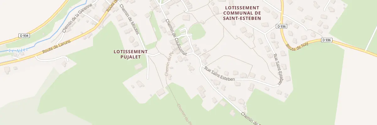 Plan du 2 Pl de la Haute Bielle à Rébénacq