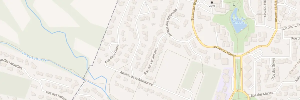Plan du 17 Rue des Pervenches à Lons
