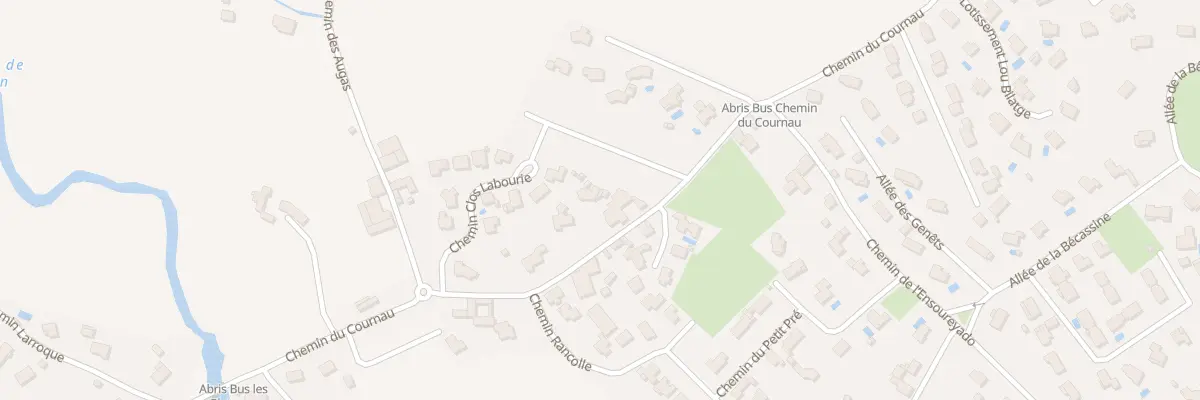 Plan du 48 Che du Cournau à Sauvagnon