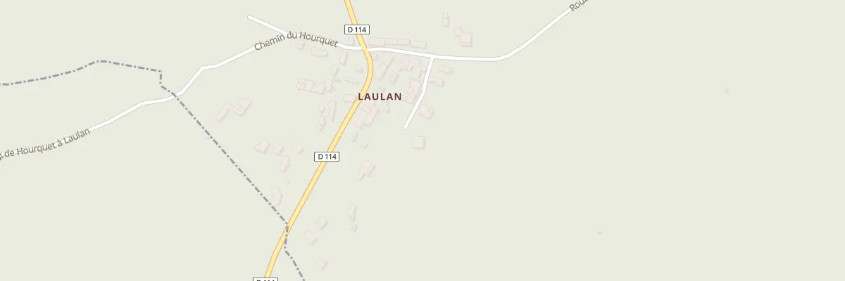 Plan du 8 Laulan à Léogeats