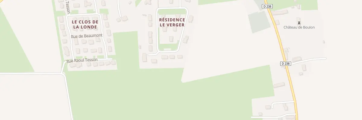 Plan du 209 Rue du Verger à Boulon