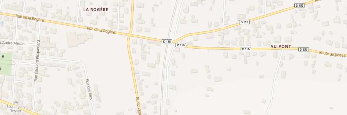 Plan du 1 Imp des Chataigniers à Montendre