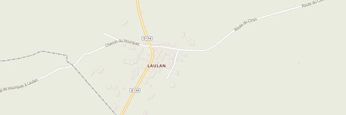 Plan du 27 Laulan à Léogeats
