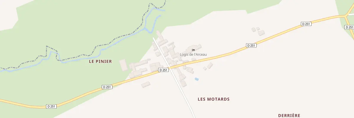 Plan du 6A Imp de la Fontaine à Celles