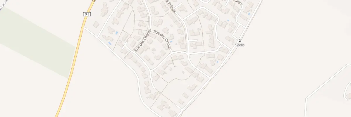 Plan du 3 Rue des Chênes à Saint-Gelais