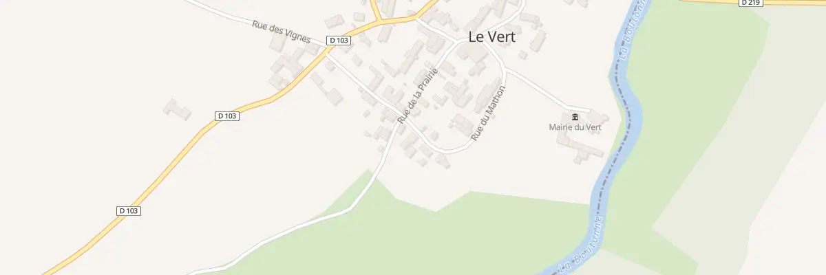 Plan du 7 Rue du Mathon au Vert