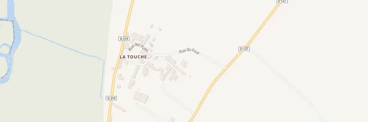 Plan du 14 Rue du Four à Dampierre-sur-Boutonne