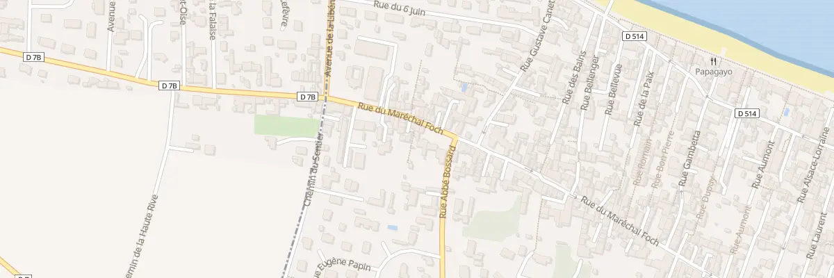 Plan du 111 Rue du Maréchal Foch à Saint-Aubin-sur-Mer