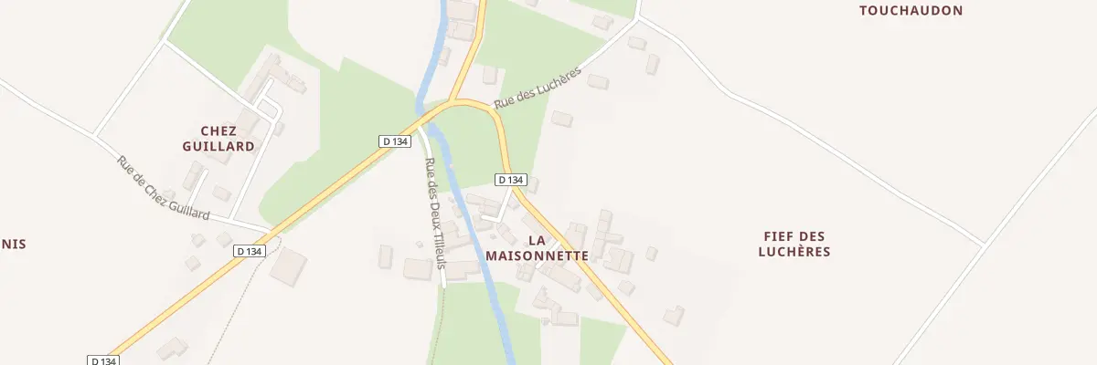 Plan du 15 Rte de Matha à Aujac