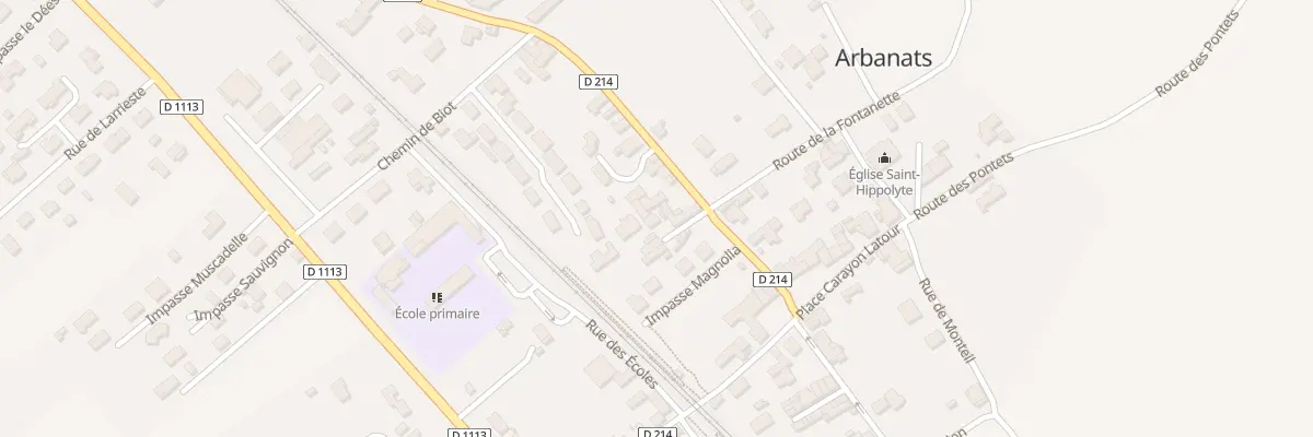 Plan du 3 Pl Barbey Vieux à Arbanats