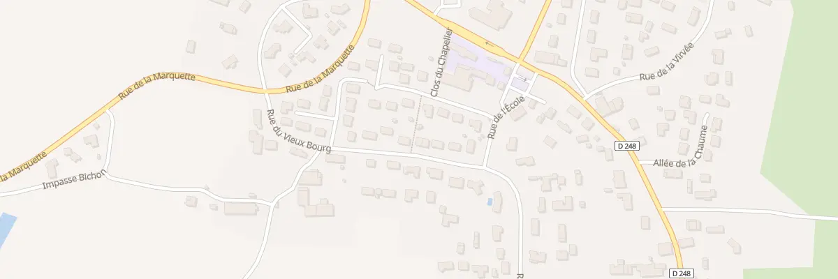Plan du 25 Rue du Vieux Bourg à Gauriaguet