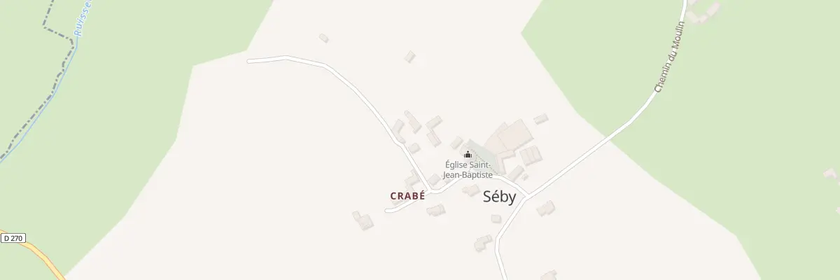 Plan du 5008 Che de Saintonge à Séby