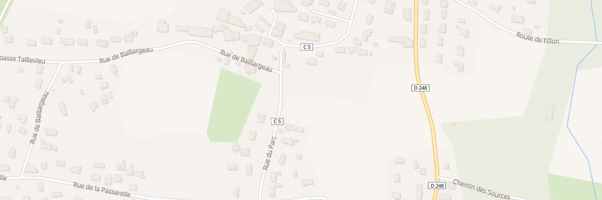 Plan du 46 Rue du Parc à Gauriaguet