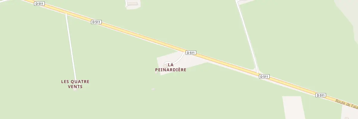 Plan du 5208A Les Coursieres à Pont-d’Ouilly