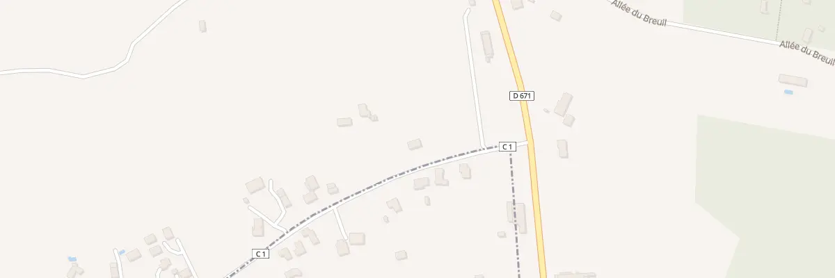 Plan du 287A Rougeau à Sallebœuf