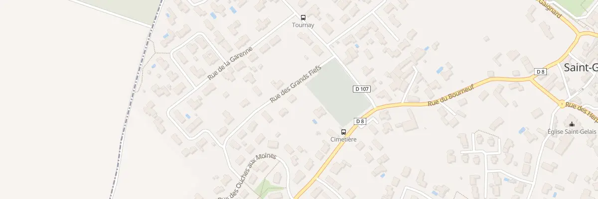 Plan du 101 Rue des Grands Fiefs à Saint-Gelais