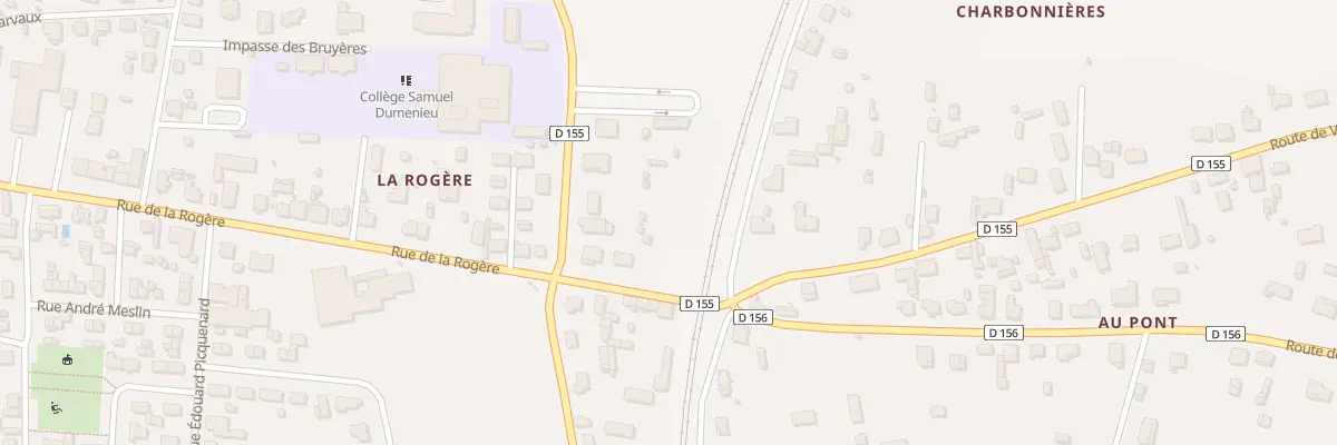 Plan du 5100 Rue de la Rogère à Montendre
