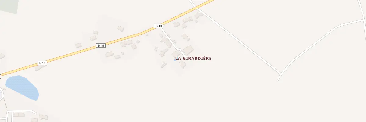 Plan du 7000 La Girardière à Clessé