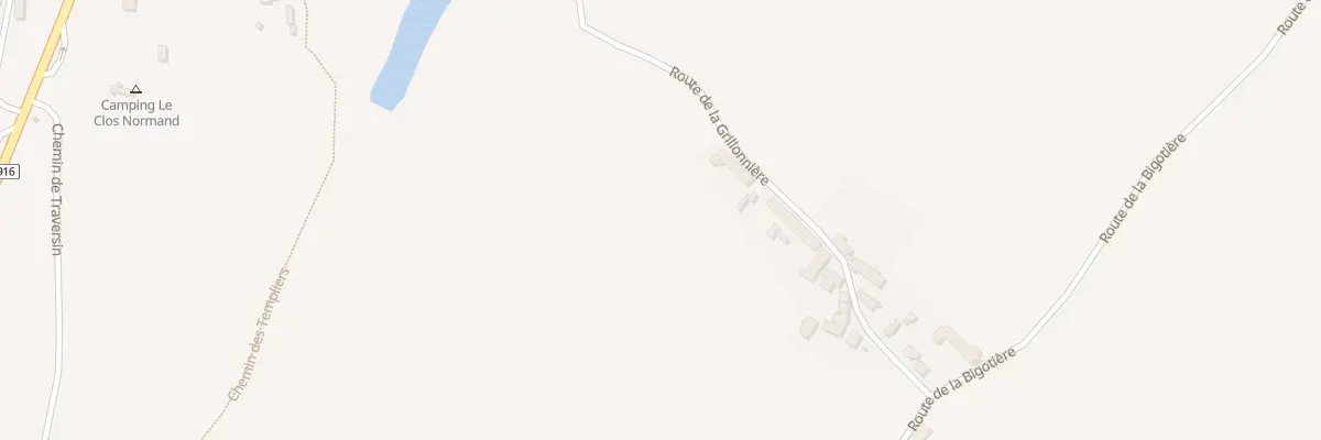 Plan du 542 Rte de la Grillonnière à Rives d’Andaine