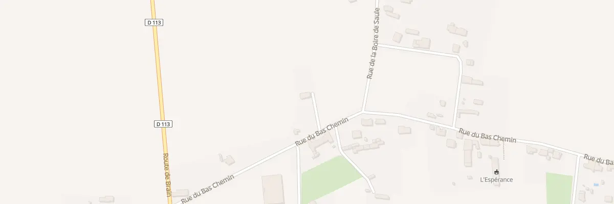 Plan du 48 Le Bas Chemin à Loire-Authion