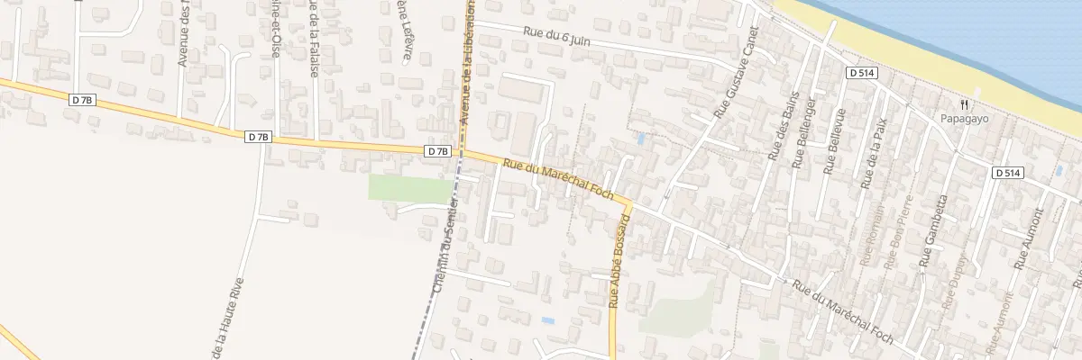 Plan du 125 Rue du Maréchal Foch à Saint-Aubin-sur-Mer